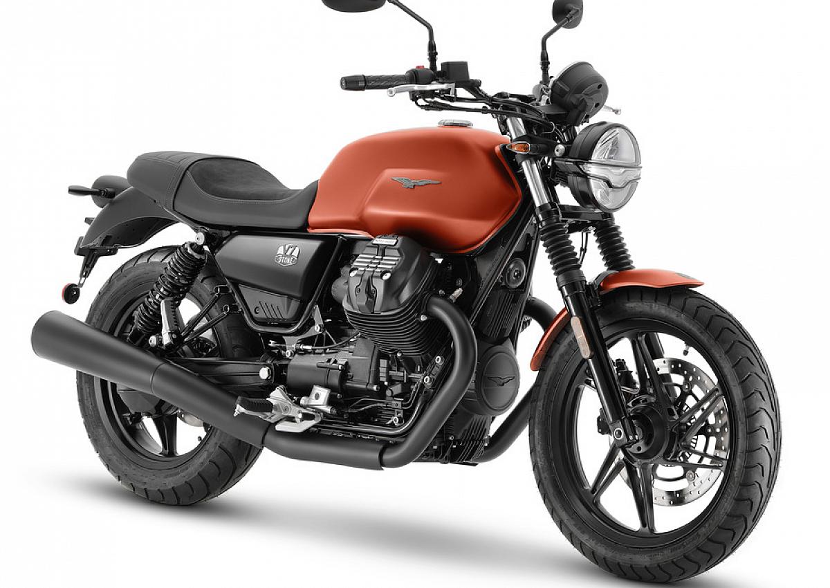 Moto Guzzi V7, investom moto Zlín, Stone , ARANCIO RAME