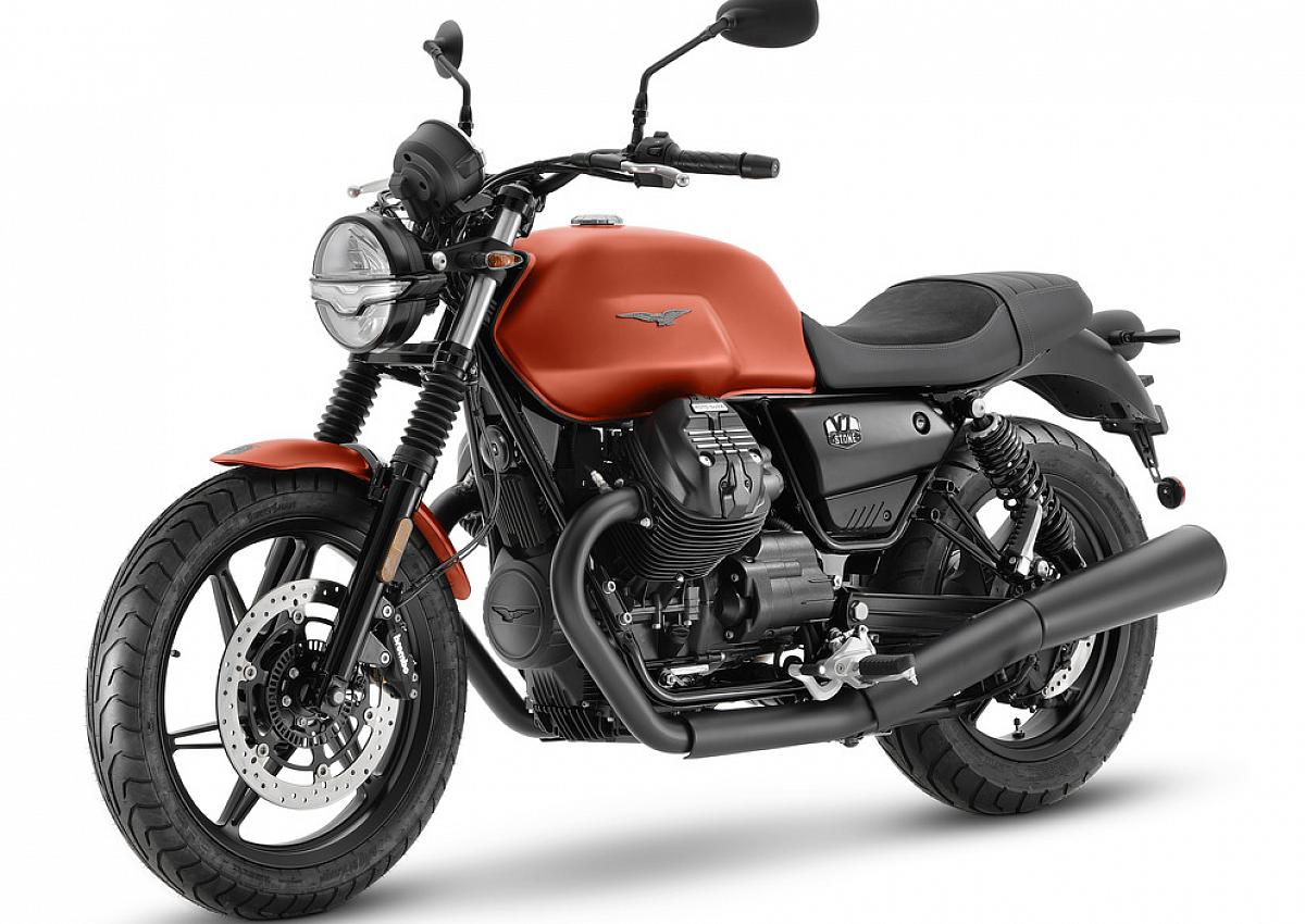 Moto Guzzi V7, investom moto Zlín, Stone , ARANCIO RAME