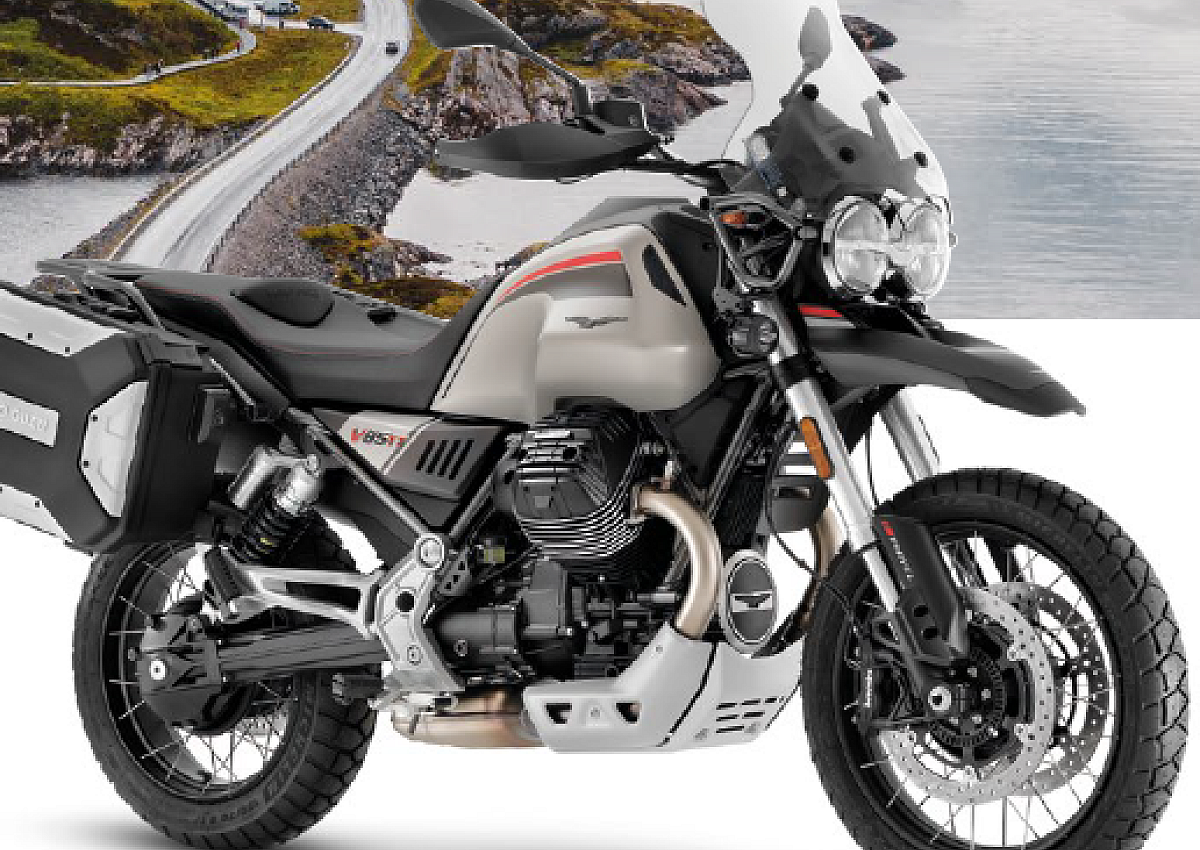 Moto Guzzi V85 TT, investom moto Zlín, enduro