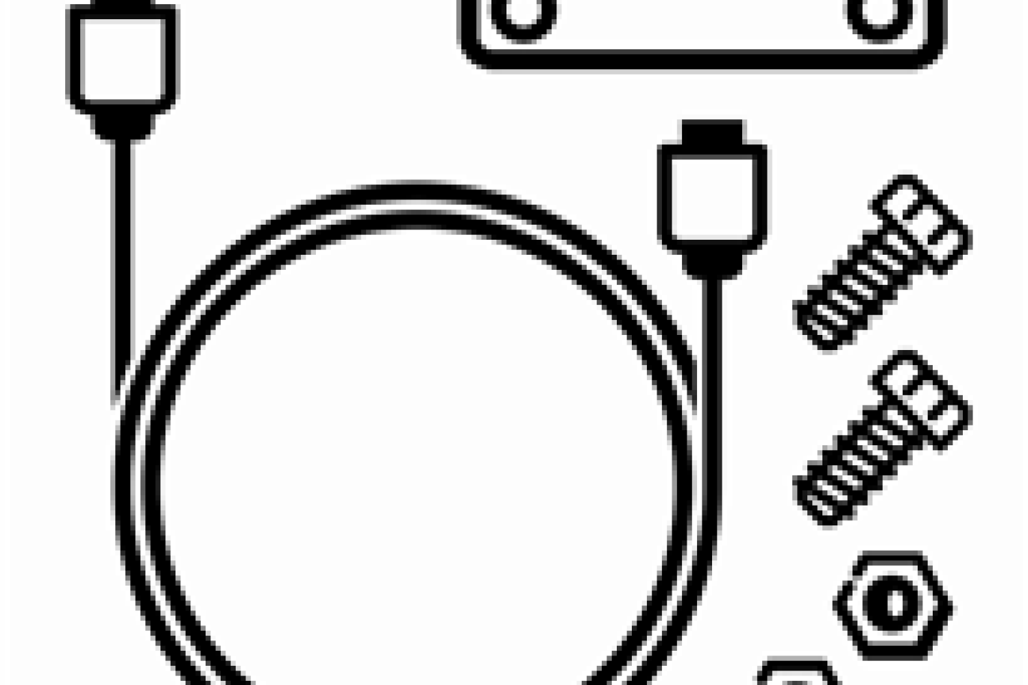 Instalační sada pro vyhřívané rukojeti Aprilia SRGT