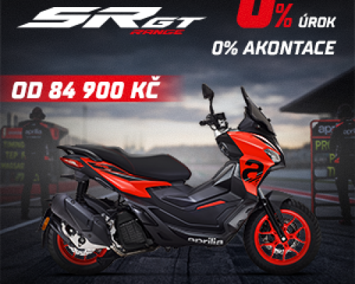Aprilia SR GT bez kompromisů