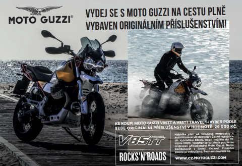 investom-moto, Zlín, Moto Guzzi V85TT, akce