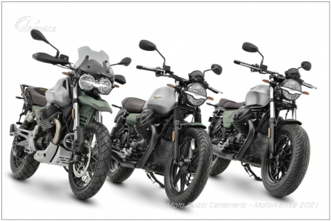 moto-guzzi, výroční modely, V7, V9, V85TT, investom-moto, Zlín